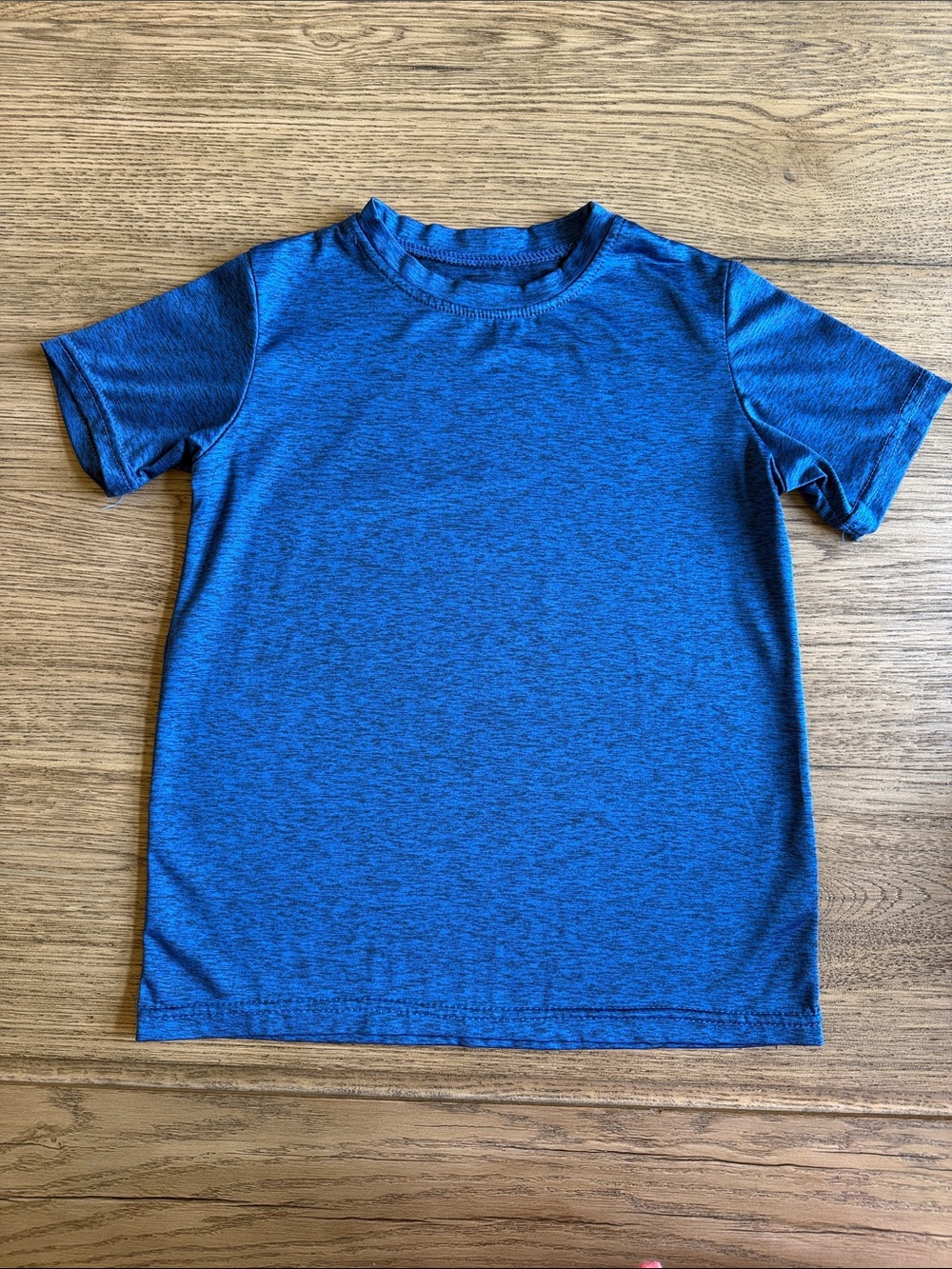 Kids Heathered Royal Blue Short Sleeve Tee